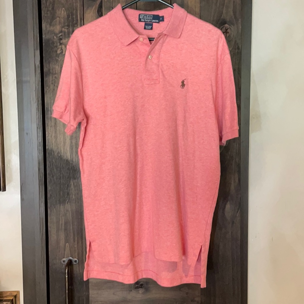 Men’s Polo Ralph Lauren Salmon/Pink Small s/s